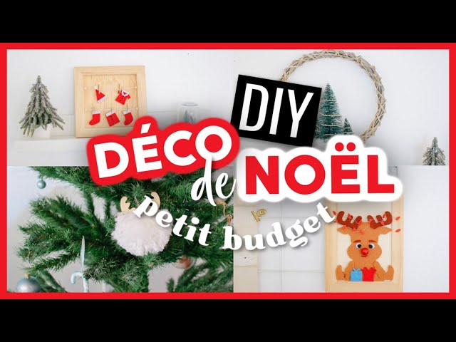 4 DIY de NOËL : DECO FACILE & PAS CHÈRE ! 