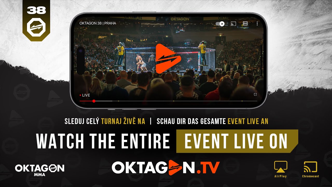 FIGHT STREAM Nejlepší zápasy bojovníků turnaje OKTAGON 38