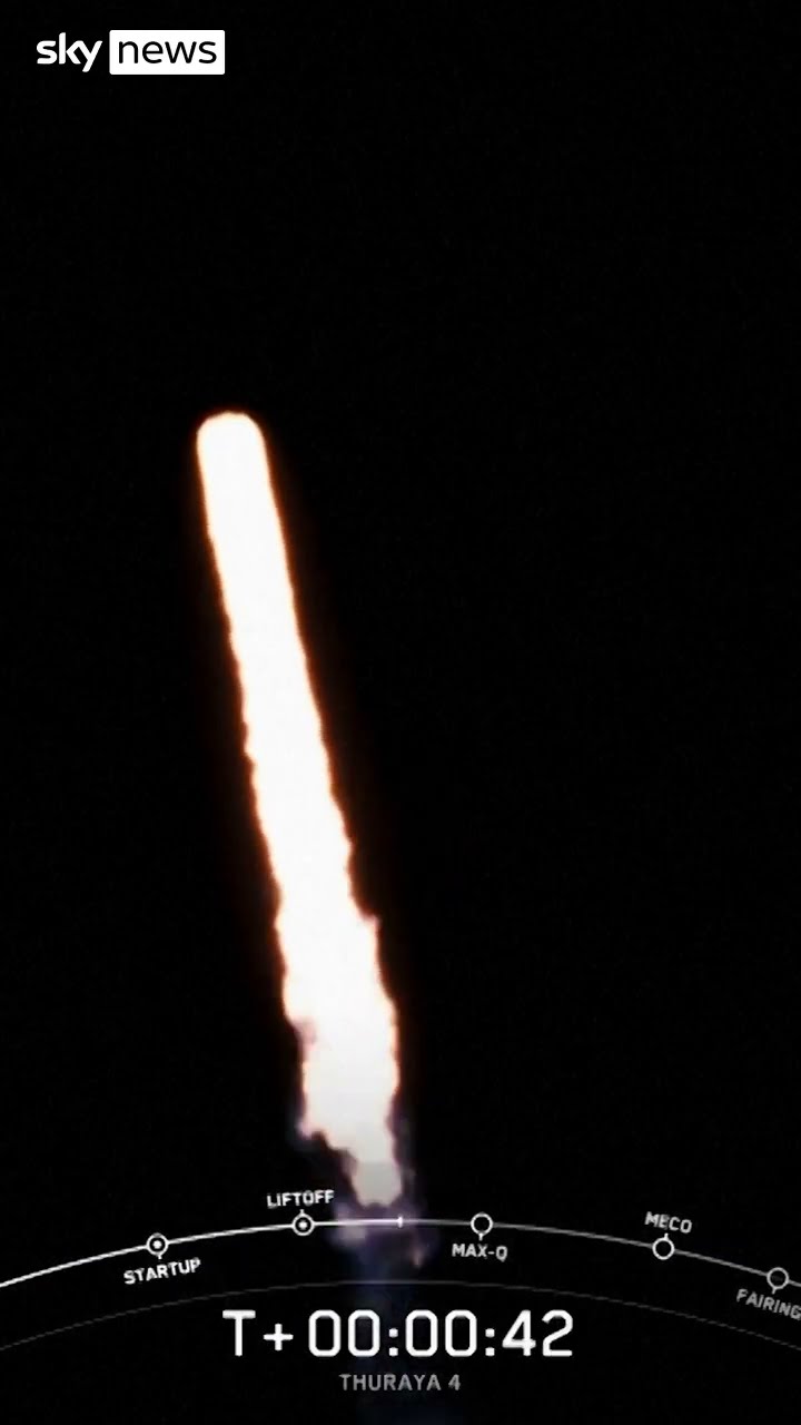 SpaceX launches satellite