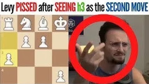 Levy CONFUSED and PISSED after SEEING  h3  as the SECOND MOVE