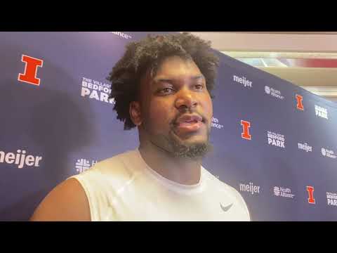 Nebraska postgame: Illini OLB Alec Bryant