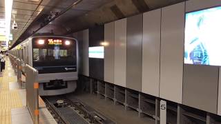 小田急電鉄3000形3960F　各停本厚木行き　下北沢駅到着・発車