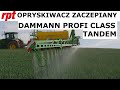 Opryskiwacz Dammann Profi Class na tandemie