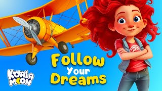 The Best Sleep Story For Kids | The Girl Who Learnt To Fly ✨✈️ Stories To Help Kids Sleep Better