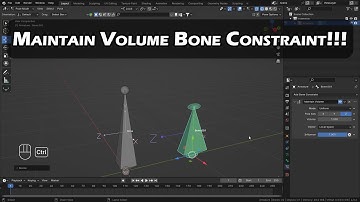 Maintain Volume Bone Constraint Blender
