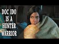 Alita finds out that doc ido is a hunter warrior  alita battle angel 2019 original movie clip