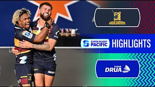 HIGHLIGHTS | HIGHLANDERS v FIJIAN DRUA | Super Rugby Pacific 2024 | Round 14 screenshot 5