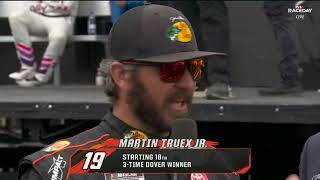 MARTIN TRUEX JR PRE RACE INTERVIEW - 2022 DRYDENE 400 NASCAR CUP SERIES AT DOVER