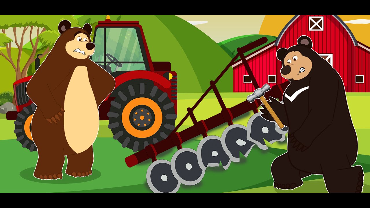 FARM MACHINE WORK: Bear Fixes a PLOW SYSTEM ISSUE 🚜 | Bear Garage Work