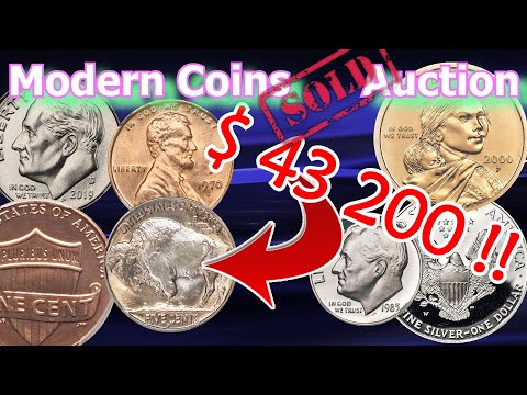Modern US Coins Worth Money From August 2020 Coin Auction