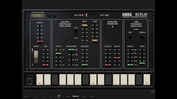 Korg Gadget: Berlin (All presets, No Talking!)