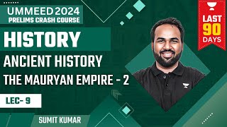 [Ancient History] The Mauryan Empire | UPSC Prelims 2024 Crash Course | By Sumit Kumar