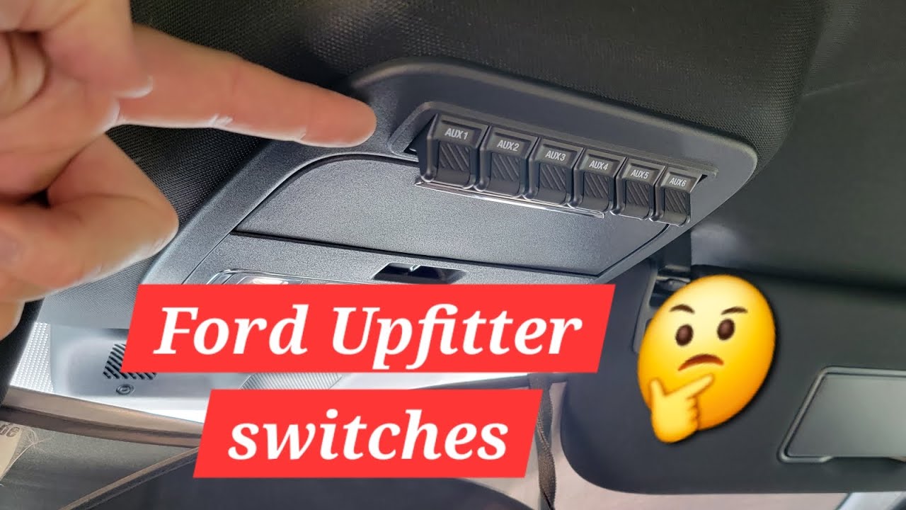 2008 Ford F 350 6.4 Upfitter Switch For High Idle