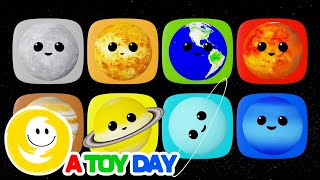 PLANET SONGS CHANT 🎶🌎🪐🎶 for BABY | Mercury Venus Earth Mars Jupiter Saturn Uranus Neptune #atoyday