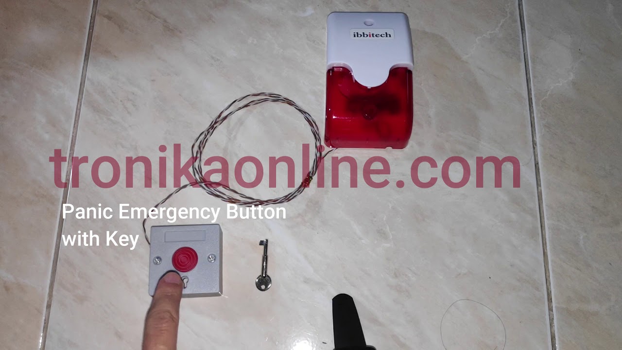 Panic Button Alarm Set tombol panik YouTube