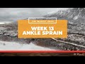 Week 13 | Ankle Sprain