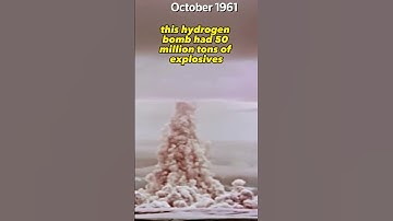 The Biggest Nuclear Explosion