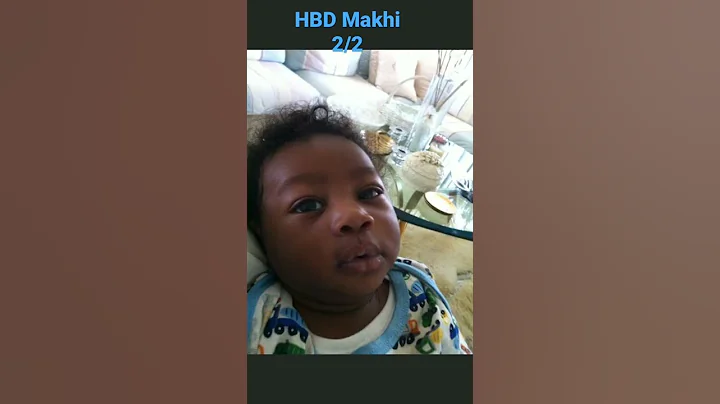 My last born. #Makhi #queennaija My baby about to ...