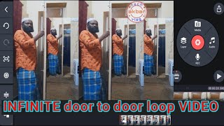 How To Create INFINITE Door To Door Loop Video Editing In Kinemaster Tutorial
