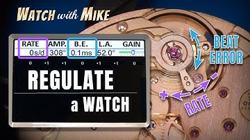 ⌚ Regulating a Watch with a Timegrapher Explained - Omega 1020 #watchmaking