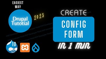 Mastering Drupal 10: Build Your Configuration Form in 1 Minute!