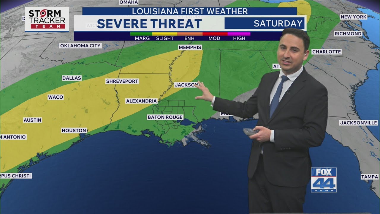 Thursday night forecast: Strong storms possible this weekend - YouTube