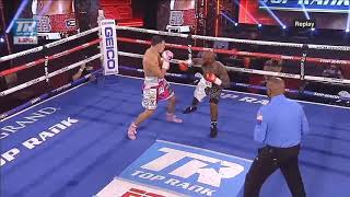 Edgar Berlanga vs Lanell Bellows - 1st Round Knockout - Full Fight Highlights