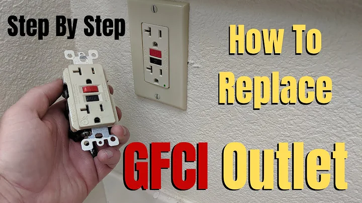 How To Replace A GFCI Outlet / Step By Step