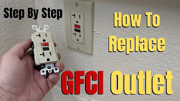 How to replace a GFCI outlet with a new outlet. How to perform handyman work.