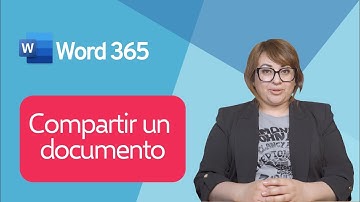 ¿Cómo compartir un documento? ⎪Curso de Word 365