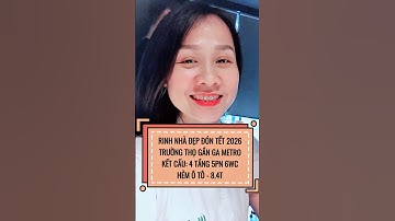 MUA NHÀ MỚI ĐÓN TẾT 2026, 4 TẦNG 5PN HXH, GẦN GA METRO TRƯỜNG THỌ THỦ ĐỨC | KHÁNH VÂN BẤT ĐỘNG SẢN