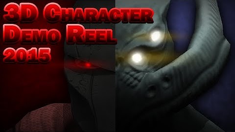 3D Character Modeling Demo Reel 2015 - Mike Hoerter