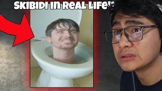 Skibidi Toilet In Real Life? Tiktok Reacts