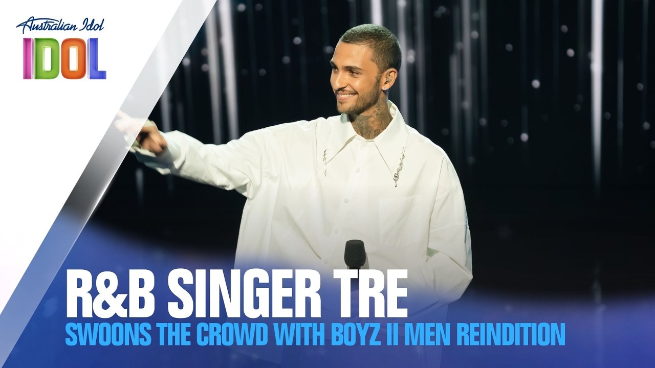 Tre Rapper Tre's Transformation Week Performance Top 21 | Australian Idol - YouTube