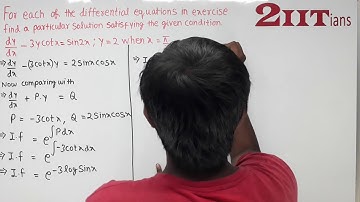 Differential Equations Exercise 9.6 Q15 NCERT Class XII