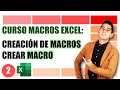 Creación de una Macro en Excel (paso a paso) | 02