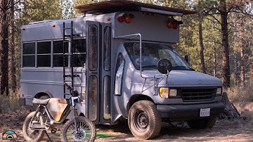 Beautiful DIY Bus Tiny Home - $10k All In