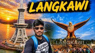 Langkawi প্রথম দিন 🇲🇾 | Eagle Square, Maha Tower & Night Beach |