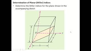 Asyn Lec4_ Determination miller indices for a crystallographic plane (Solution to session activity)