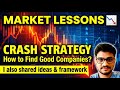 Market Crash Lessons 📉 | How to Deal with Fear &amp; Find Good Companies