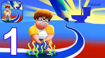 Toilet Rush King: Draw Shoot - Gameplay Walkthrough Part 1 Tutorial Draw To Toilet (iOS, Android)