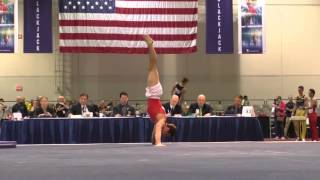 Levi Anderson - Floor Exercise - 2016 Winter Cup Prelims