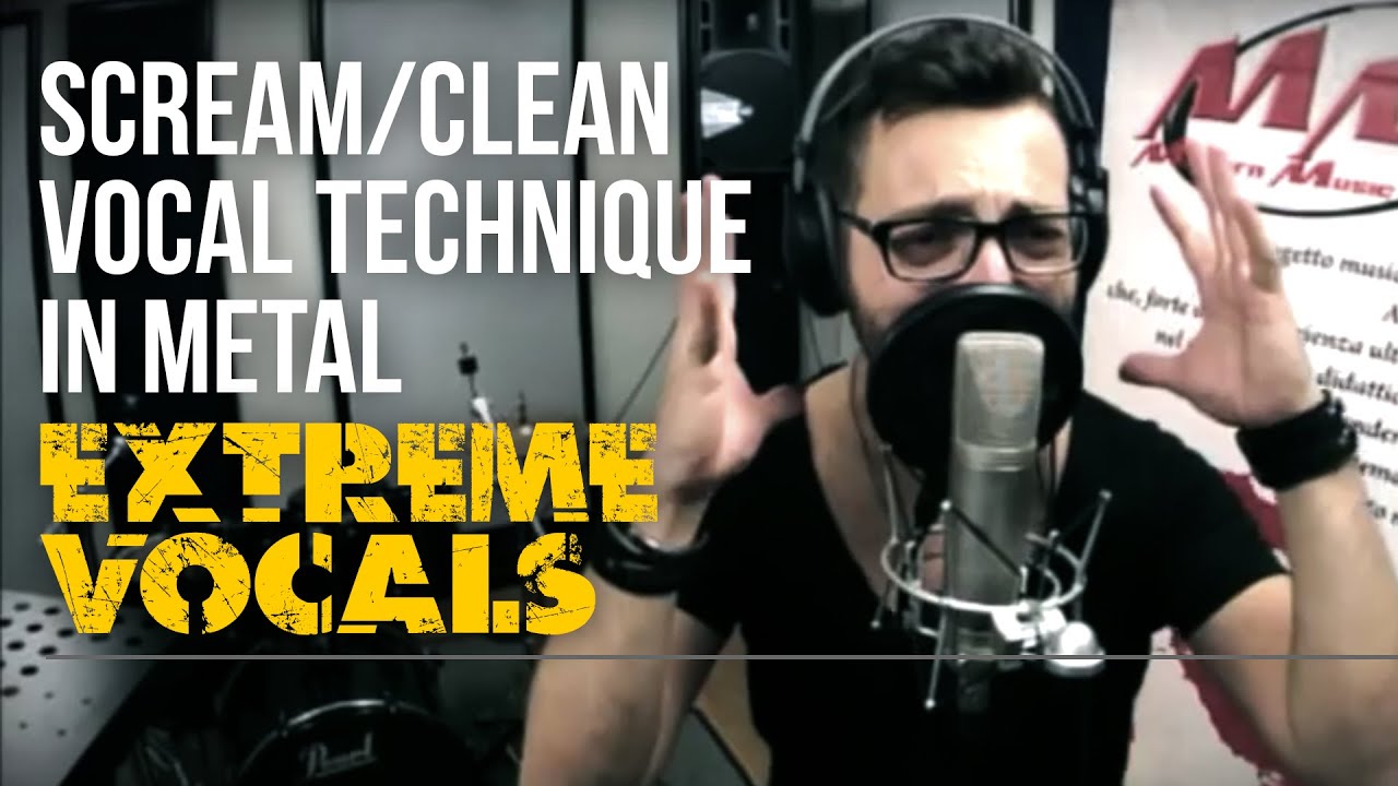ROB MARCONI scream/clean vocals technique in metal YouTube