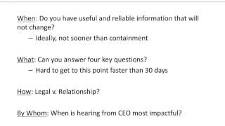 LexisNexis Webinar: The Dreaded Data Breach Crisis Communication and Mitigation