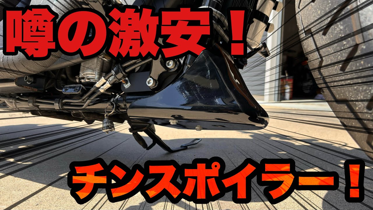 Amaz○nで4000円以下！？の激安チンスポが凄かった！！【Harley