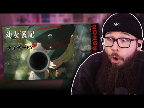 IT TOOK 9 YEARS BUT WE ARE BACK! | SAGA OF TANYA THE EVIL SEASON 2 TRAILER REACTION | 幼女戦記Ⅱ