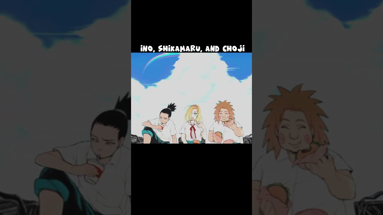 Ino, Shikamaru, And Choji 