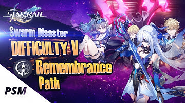 Swarm Disaster Difficulty V | Remembrance Path | Jingliu - SW - Luocha - Gepard | Honkai: Star Rail
