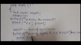 Famous pps lab 21: write a program to find the sum of digit of a 5 digit number using Recursion Profile