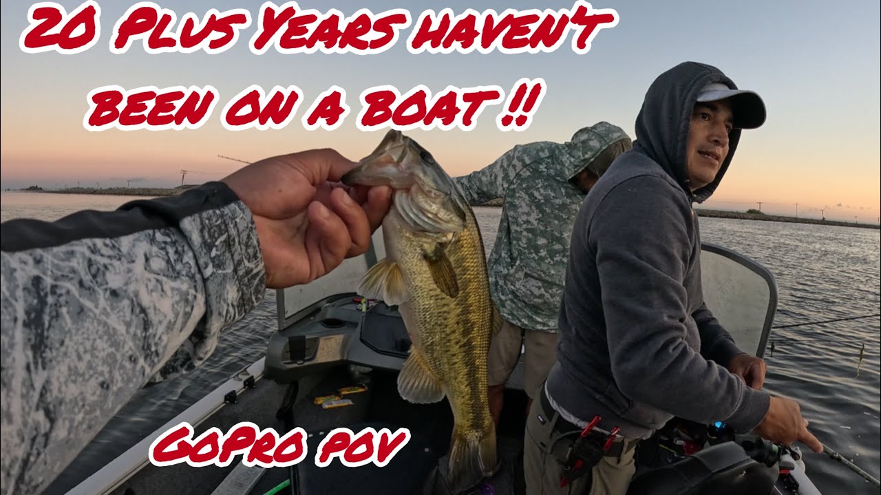 First Time Bass Fishing On A Boat In 20 YEARS !!